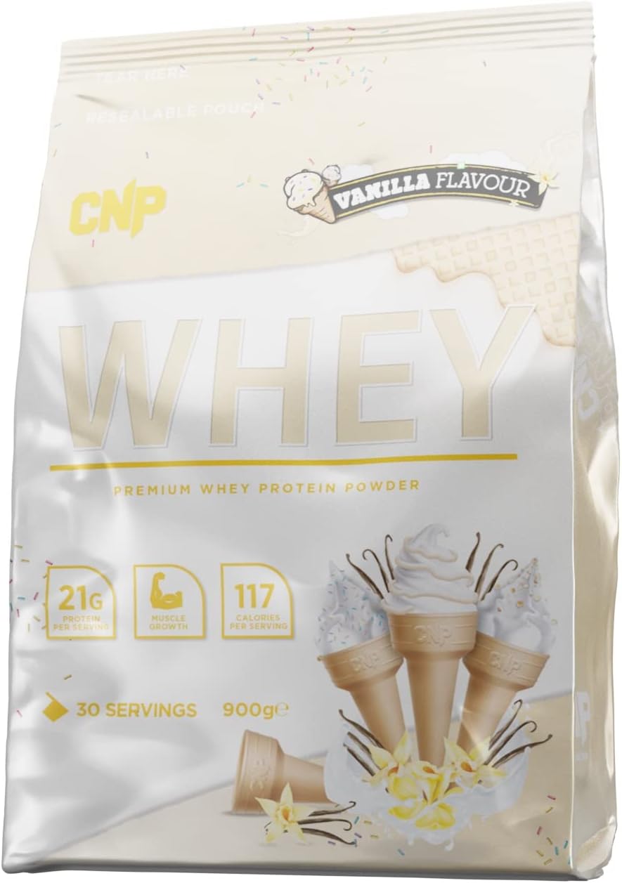 CNP 专业优质乳清蛋白粉香草味 900克