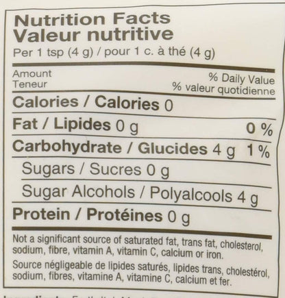 Krisda Monk Fruit Spoonable Natural TableTop Sweetener, 454 Grams