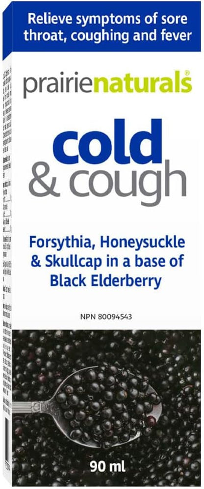 Prairie Naturals 感冒咳嗽糖浆 - 90 毫升