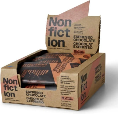 Nonfiction Protein Bar Espresso Chocolate 12x60g (Pack of 12)