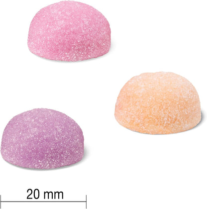 Jamieson Calcium 250 mg with Vitamin D3 400 IU Gummies, Cherry, Strawberry, and Orange Flavours, Helps Prevent Osteoporosis, Supports Strong Bones and Teeth. Non-GMO, Gluten-Free, No Artificial Colours, Flavours, or Pres…