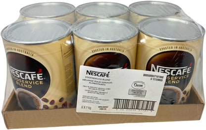 雀巢食品服务混合咖啡，中度烘焙，速溶咖啡，6 公斤（6x1 公斤）