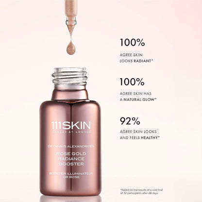 Rose Gold Radiance Booster by 111Skin for Unisex - 0.68 oz Booster