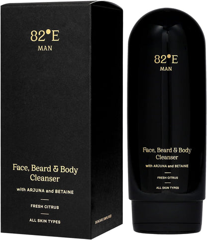 82E Face Beard and Body Cleanser - Fresh Citrus Cleanser Men 6.7 oz