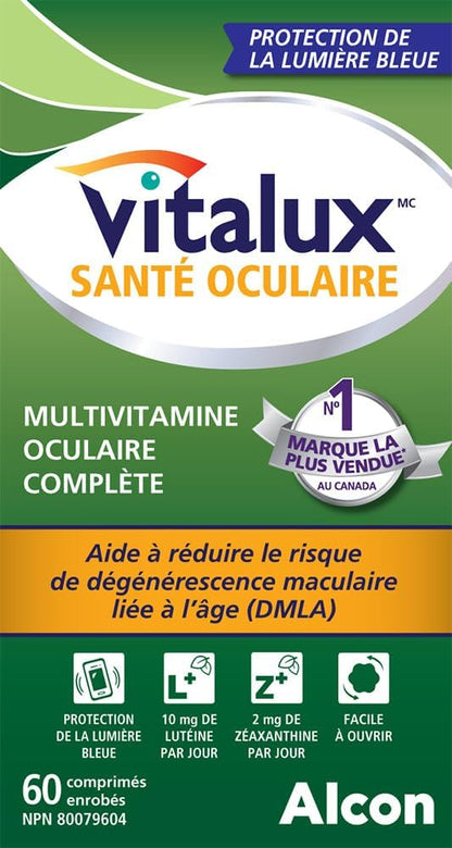 Vitalux Healthy Eye Ocular Vitamins, 60 Count