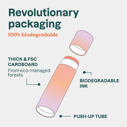 ATTITUDE 润唇膏，SPF 15，加拿大制造，经 EWG 认证，无塑料，广谱 UVA/UVB 防护，含氧化锌，纯素，椰子味，8.5 克