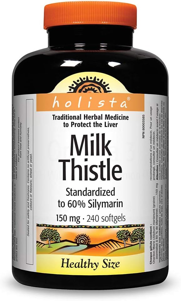 Holista 奶蓟草软胶囊，150毫克