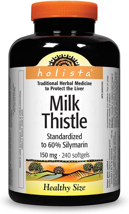 Holista 奶蓟草软胶囊，150毫克