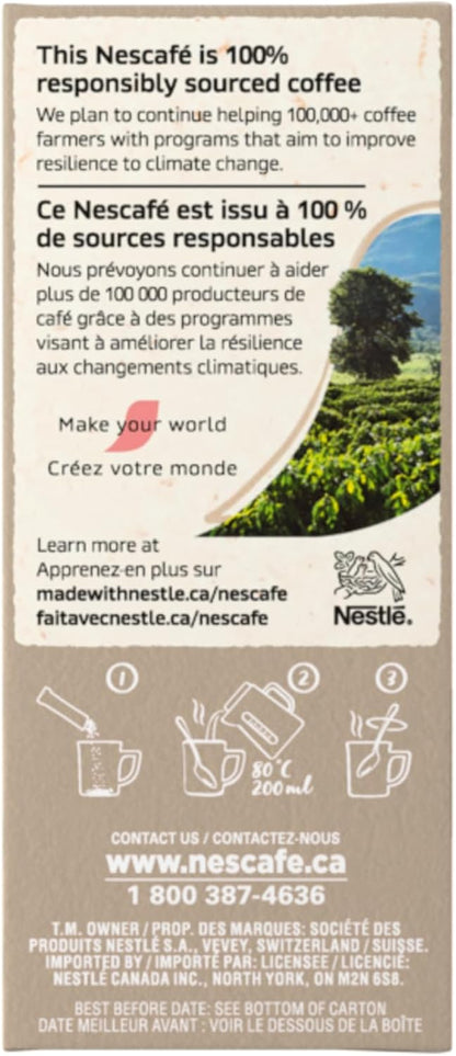 雀巢速溶奶油咖啡，含奶精，单份小袋装，6 盒，0.9 公斤