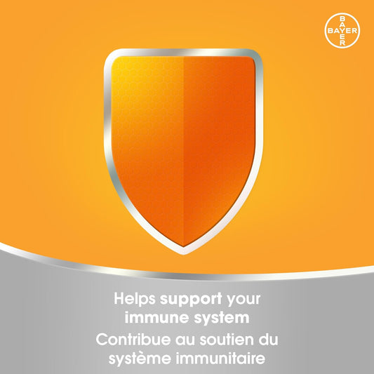 Redoxon® 維生素 B 群加維生素 C 泡騰片，用於增強免疫力和產生能量，15 片橙味片劑