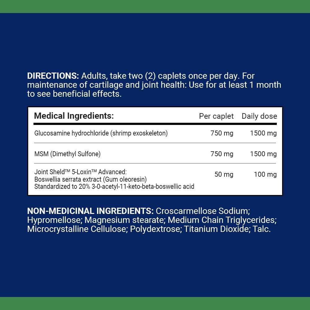 Nature's Bounty Osteo Bi-Flex Gold with Joint Shield，有助于缓解关节疼痛，80 片装