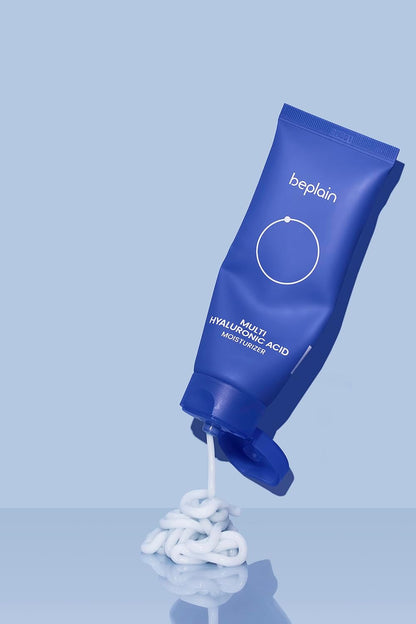 Face Moisturizer, Intensely Moisturizing for Dry Skin, Vegan, Cruelty-free, Multi Hyaluronic Acid Moisturizer, Korean Beauty Skin Care by Be Plain 70 mL