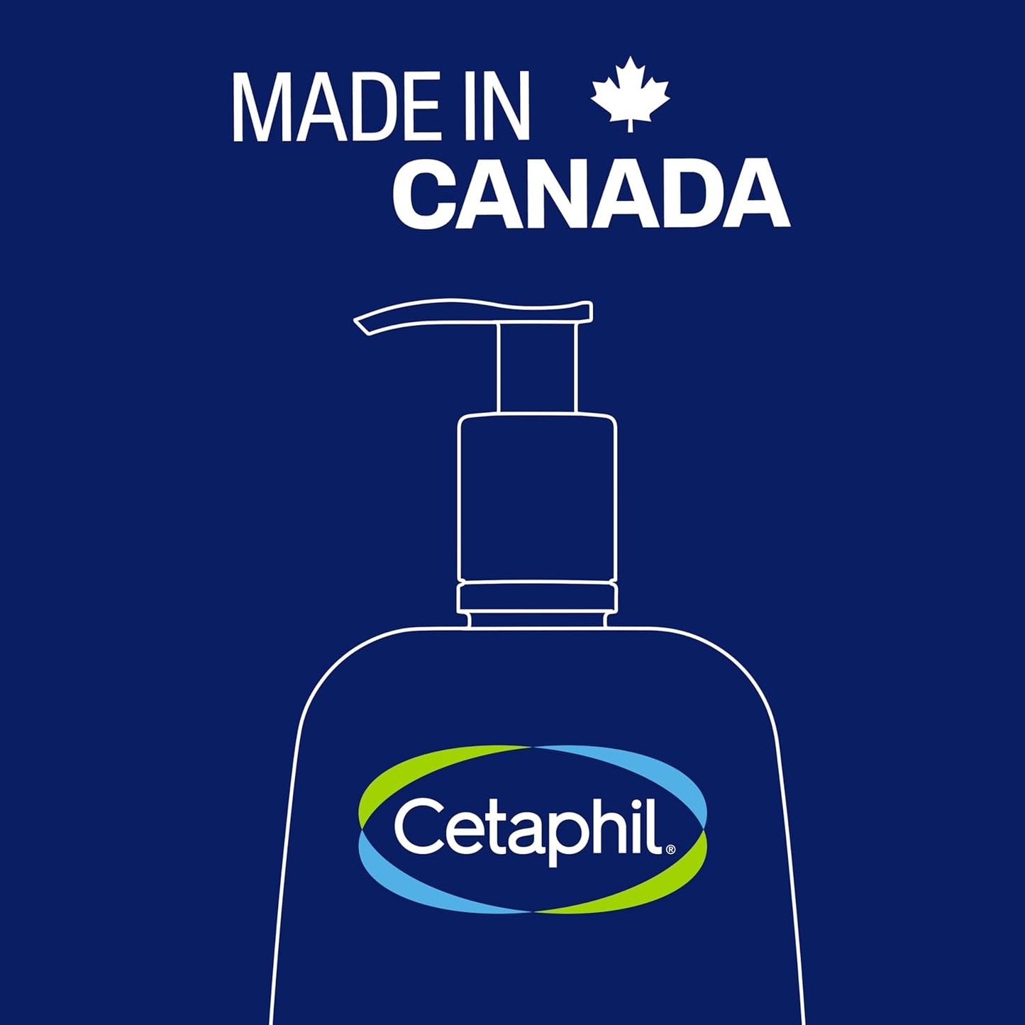 Cetaphil Daily Facial Cleanser Fragrance Free (473ml) - Deep Cleansing Face Wash, Ideal for Normal to Combination to Oily Skin, Dermatologist Tested