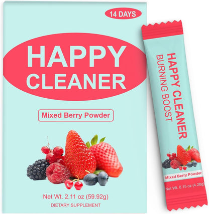 快樂清潔粉，能量和免疫支持，男女適用