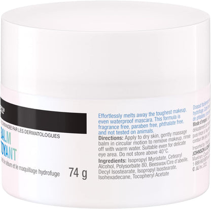 Neutrogena Cleansing Balm - Makeup Remover - Paraben Free Facial Cleanser - Fragrance Free, 74 grams