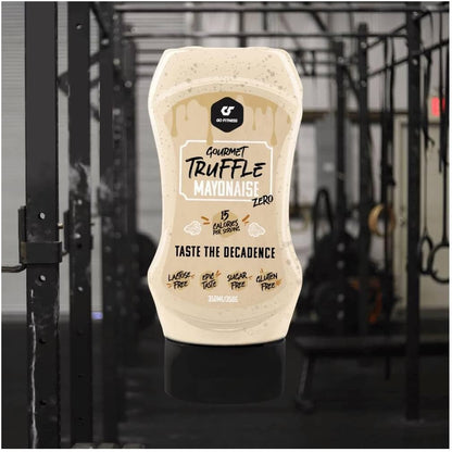 GoFitness Nutrition Zero Sauce - Truffle Mayo 350g - Keto-Friendly, Sugar-Free & Low-Calorie Gourmet Sauce for Healthy Cooking, Dips, and Dressings