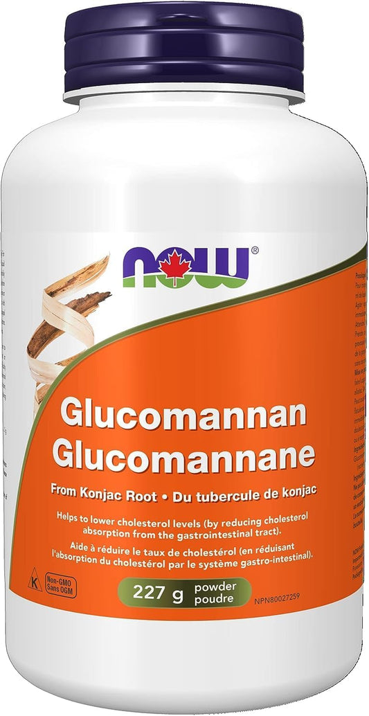 NOW Supplements, Glucomannan (Amorphophallus konjac) Pure Powder, Supports Regularity*, Healthy Weight Management*, 227g