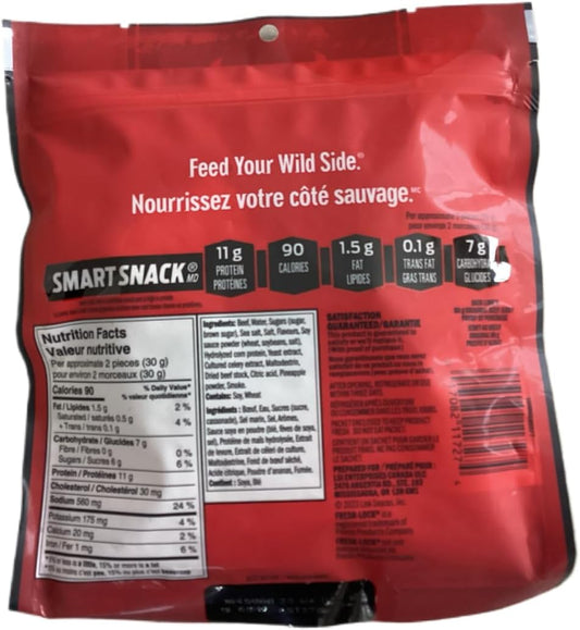 Jack Link's 牛肉乾 12 包，每包 80 克 - 高蛋白、低脂肪、鮮嫩可口、原味、肌肉恢復的完美零食、酮類友好、富含 Omega-3、不添加味精、健身和戶外探險的理想選擇（80 克（12 包），原味）