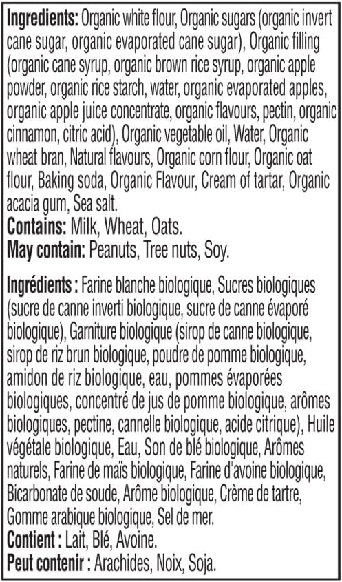 Earth's Best Snack Bars, Apple Sunny Day Bars, 7 Count Box (Pack of 6)