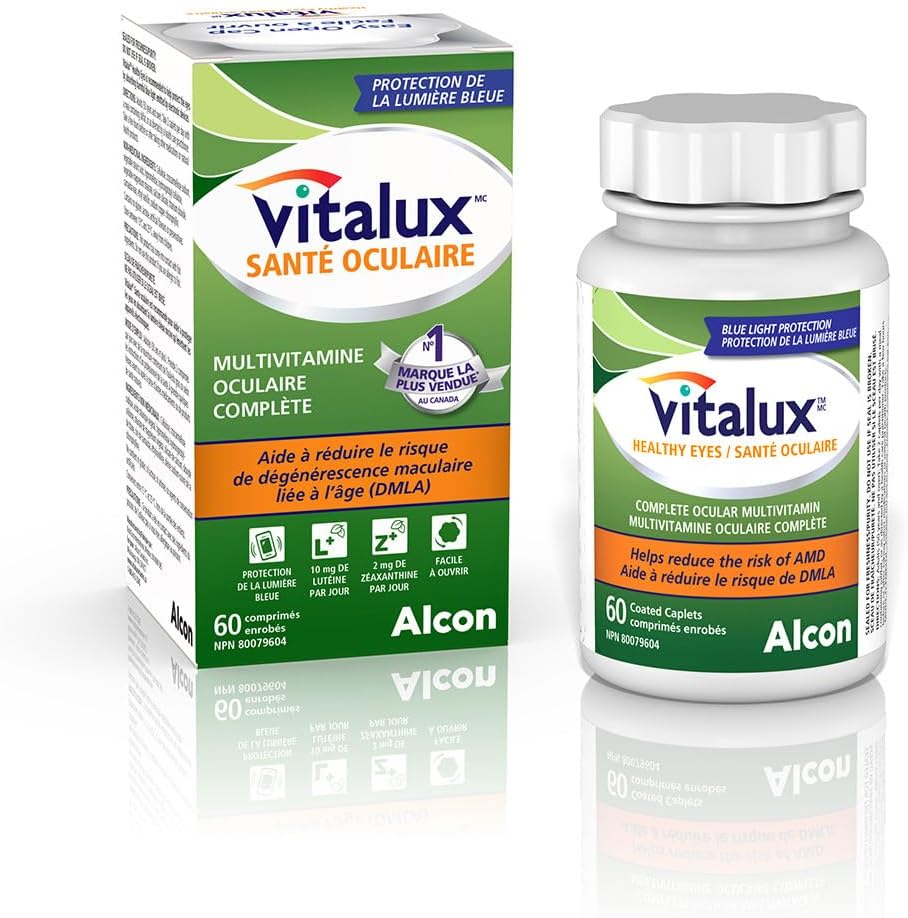 Vitalux Healthy Eye Ocular Vitamins, 60 Count