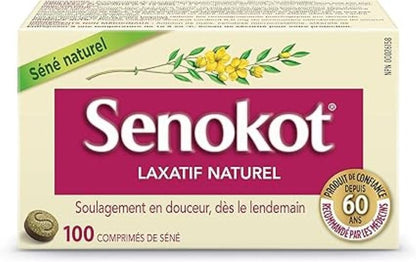 Senokot Natural Laxative, 100 Count