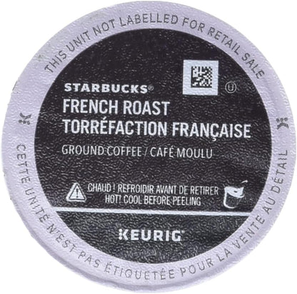 星巴克法式烘焙研磨咖啡，793 克，法式烘焙，深度烘焙咖啡，單份 Keurig K-Cup 膠囊，24 粒