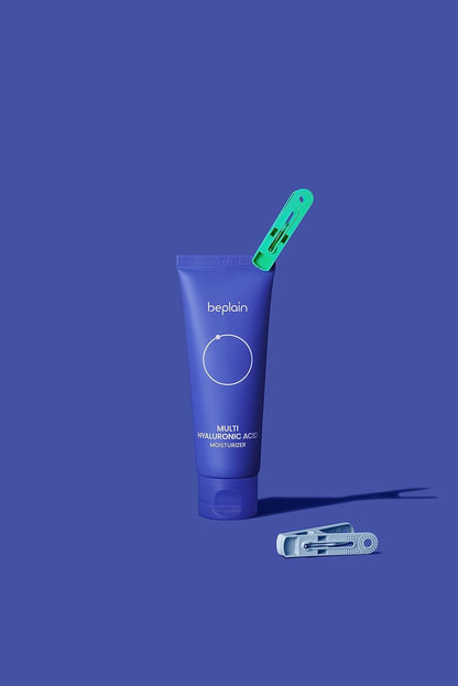 Face Moisturizer, Intensely Moisturizing for Dry Skin, Vegan, Cruelty-free, Multi Hyaluronic Acid Moisturizer, Korean Beauty Skin Care by Be Plain 70 mL