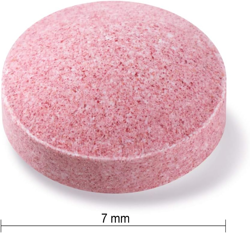 Jamieson 维生素 B12 5,000 微克速溶舌下片，天然樱桃味，甲钴胺，促进能量生成和代谢。素食。无麸质，不含人工色素、香精或防腐剂……