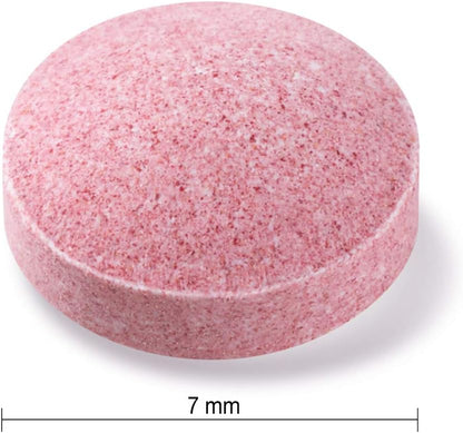 Jamieson 维生素 B12 5,000 微克速溶舌下片，天然樱桃味，甲钴胺，促进能量生成和代谢。素食。无麸质，不含人工色素、香精或防腐剂……