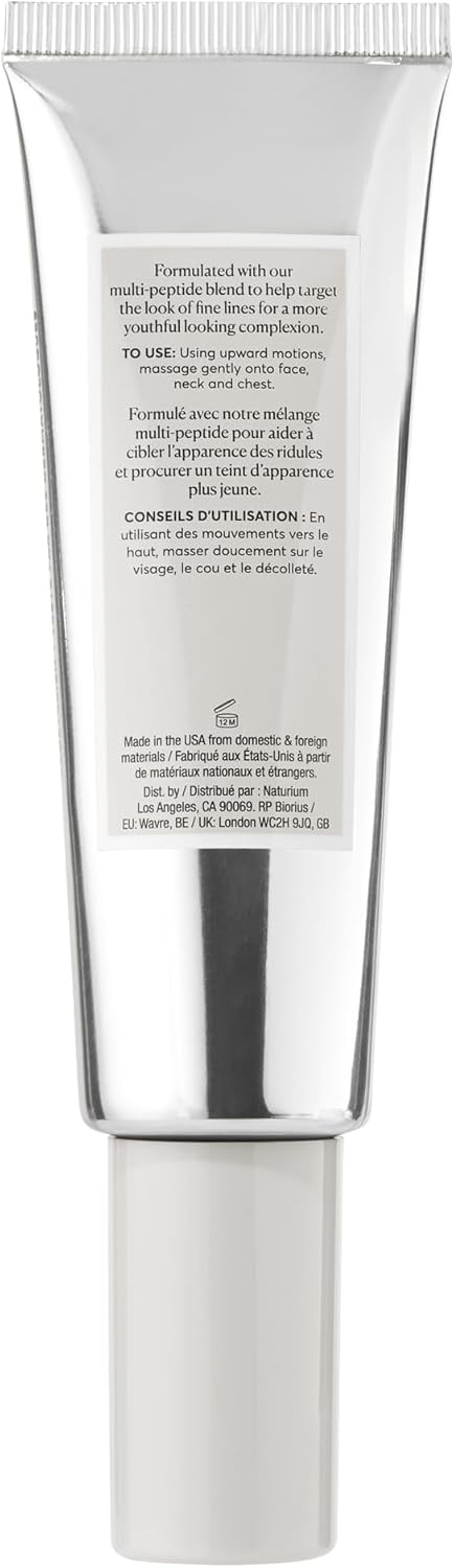 Naturium Multi-Peptide Moisturizer | Hydrating Face Cream, With Vitamin C & Panthenol | 1.7 FL OZ / 50 ml