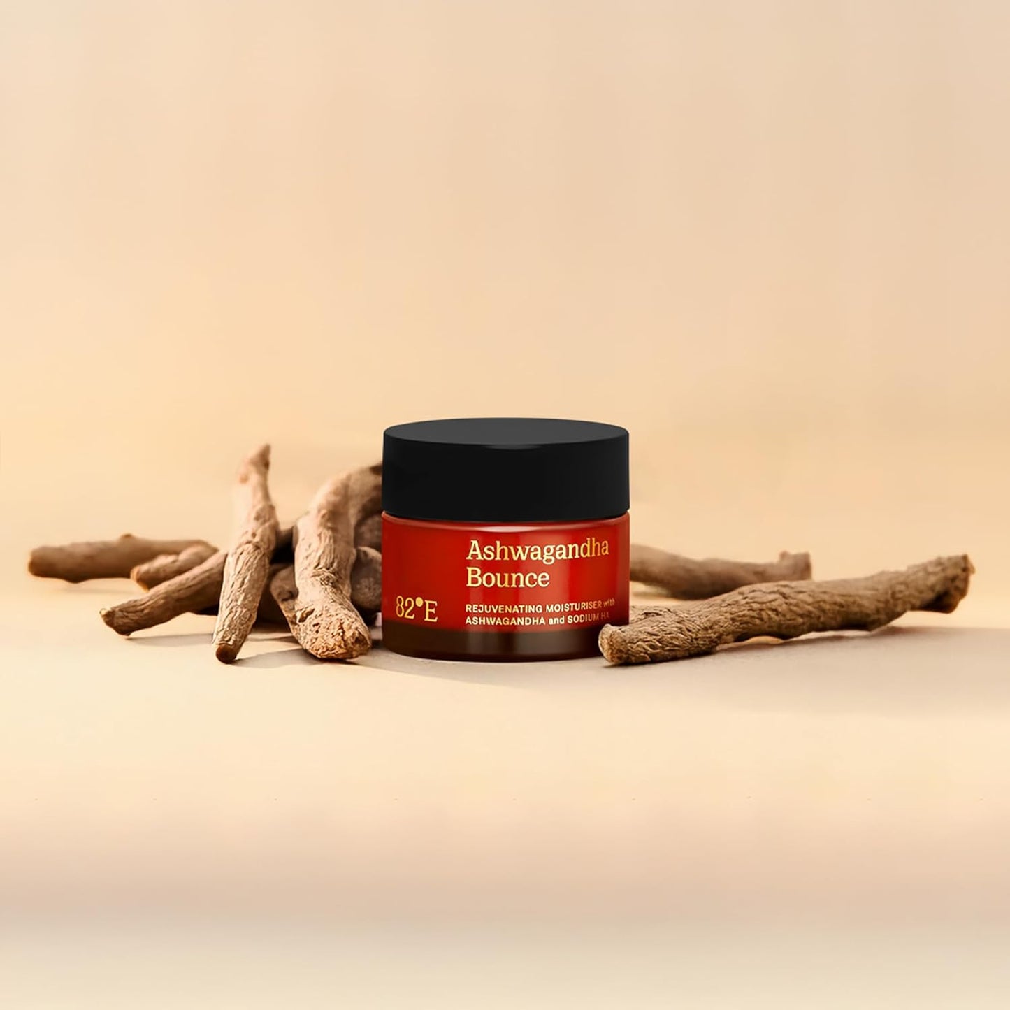 82E Ashwagandha Bounce Rejuvenating Moisturiser Moisturizer Women 0.5 oz