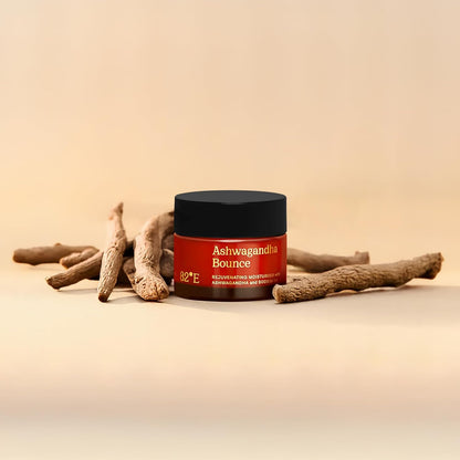 82E Ashwagandha Bounce Rejuvenating Moisturiser Moisturizer Women 0.5 oz