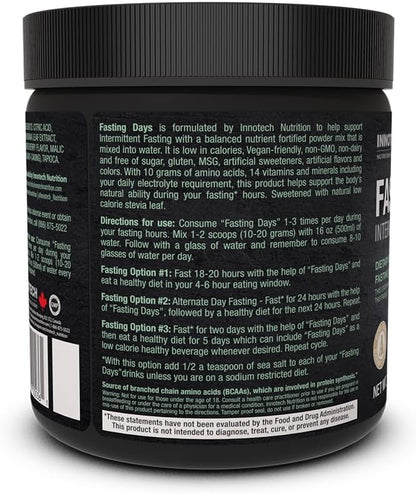 Innotech Nutrition Fasting Days 間歇性禁食飲料混合物 - 混合漿果 360克