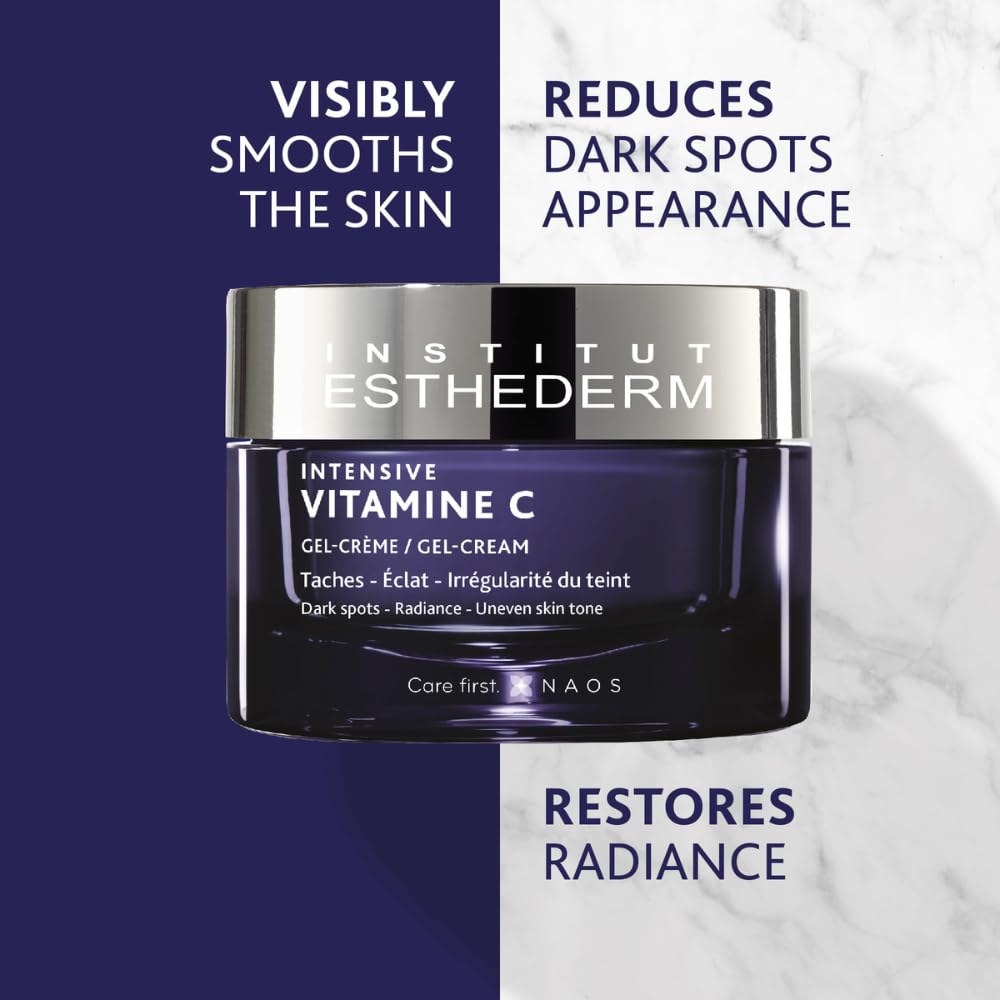 Institut Esthederm INTENSIVE VITAMINE C Gel-Cream, Dark spots, Radiance, Uneven skin tone, Adult skin, 50 ml