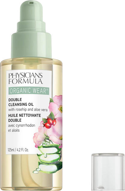 Physicians Formula Organic Weardouble Cleansing Oil, 125 Milliliters