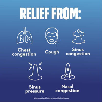 MUCINEX® MULTI-ACTION™ 鼻塞、鼻塞和咳嗽液体，180 毫升