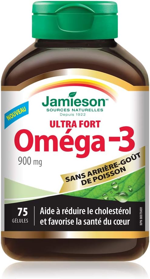无鱼腥味 Omega-3 900 毫克超强效，75 片（1 包）和维生素 D 2500IU 全新 180 片