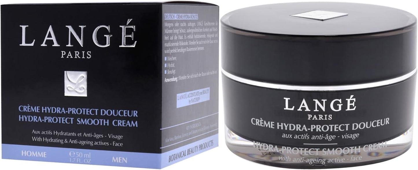 Lange Hydra-Protect Smooth Cream Cream Men 1.7 oz