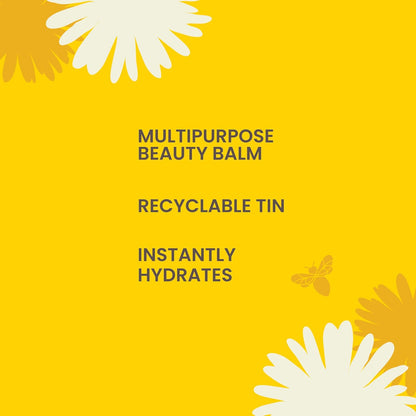 Burt's Bees 100% 天然焕发光彩奇迹润唇膏，软化干燥肌肤 - 17 克罐装，1 支