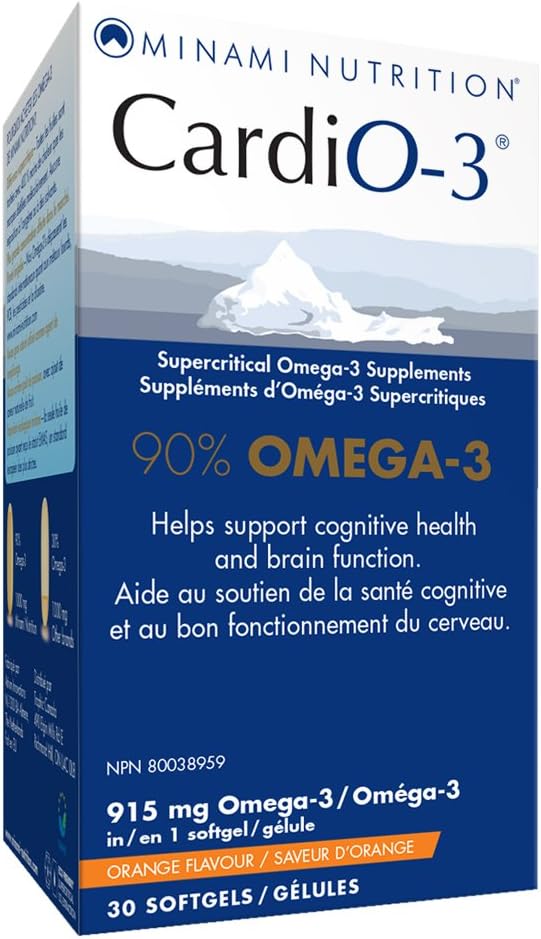 Minami Cardio-3 90% Omega-3 軟膠囊，30 粒，橙味