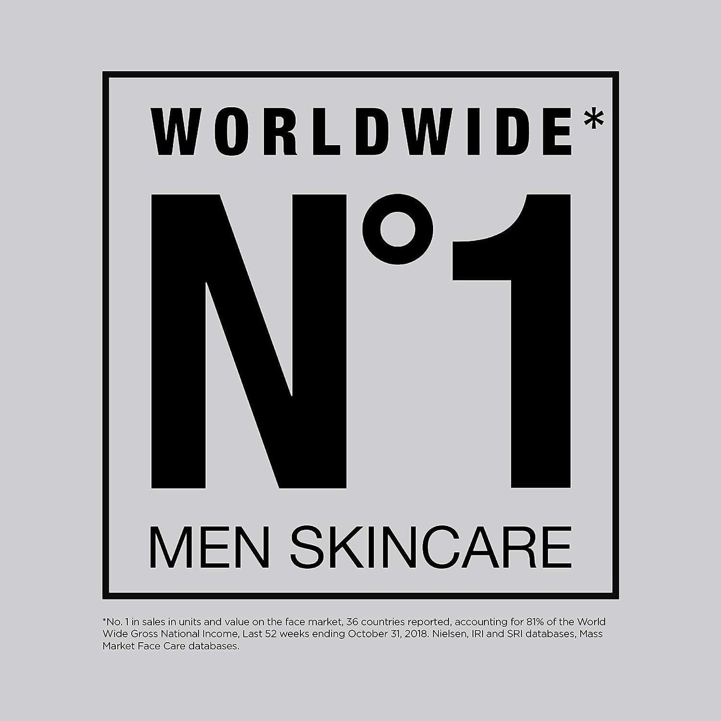 L’Oréal Paris Daily Face Wash + Hydrating Face Cream Kit, Men Expert Skincare, Pure Charcoal Face Wash, Removes Impurities and Reduces Blackheads & Vita Lift Face Cream, Duo Pack