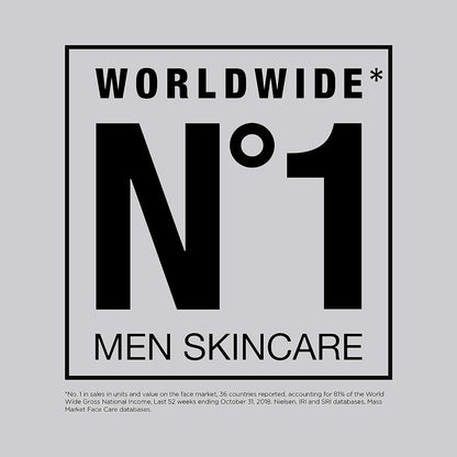 L’Oréal Paris Daily Face Wash + Hydrating Face Cream Kit, Men Expert Skincare, Pure Charcoal Face Wash, Removes Impurities and Reduces Blackheads & Vita Lift Face Cream, Duo Pack