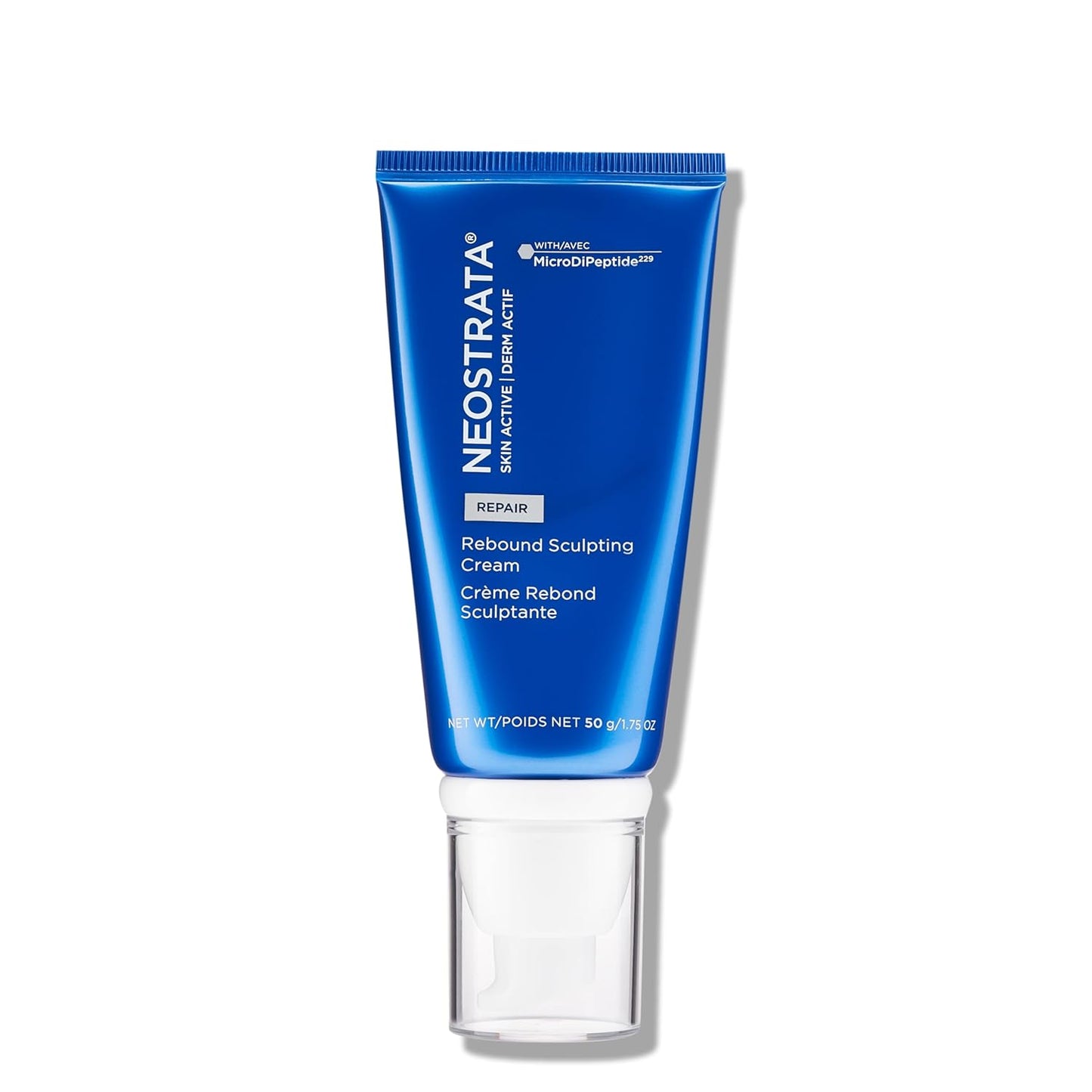 NEOSTRATA Rebound Sculpting Cream, Multi-Action Lifting Moisturizer, With Glycolic Acid, Peptides, and AHA/PHA Blend, Hydrating, Non-comedogenic, 1.7 oz