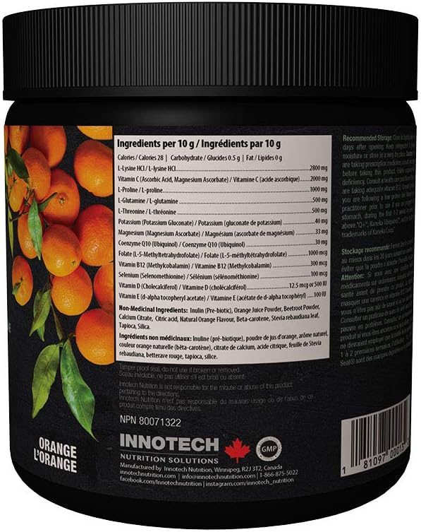 Innotech Nutrition CardioFlex q10 橙口味 - 360克