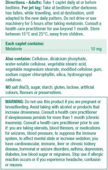 Jamieson 褪黑素 10 毫克，強效雙效緩釋，改善睡眠品質和持續時間，幫助重置睡眠-覺醒週期。素食，無麩質，100 粒雙層膠囊，加拿大製造