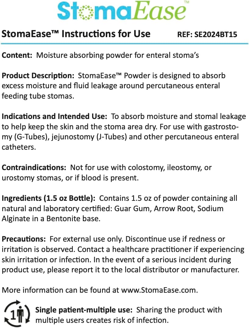 EnClean StomaEase 肠内造口止漏粉