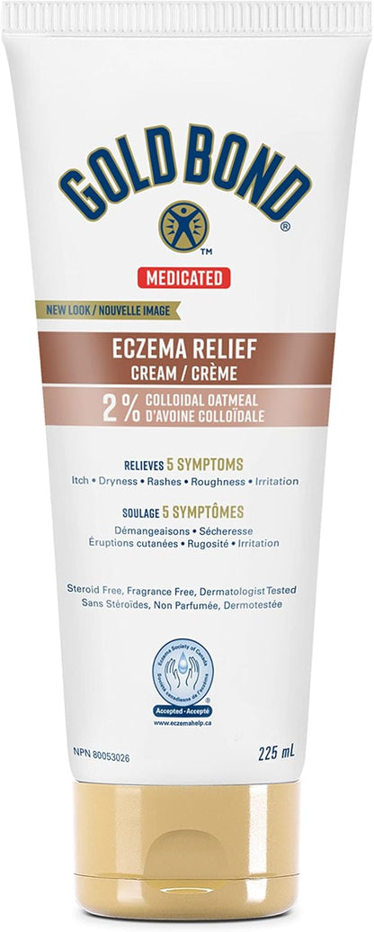 Gold Bond 药用湿疹舒缓乳液 + Gold Bond 药用湿疹舒缓霜