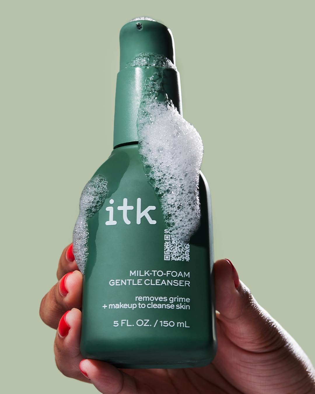 ITK Milk-To-Foam Gentle Cleanser Cleanser Women 5 oz