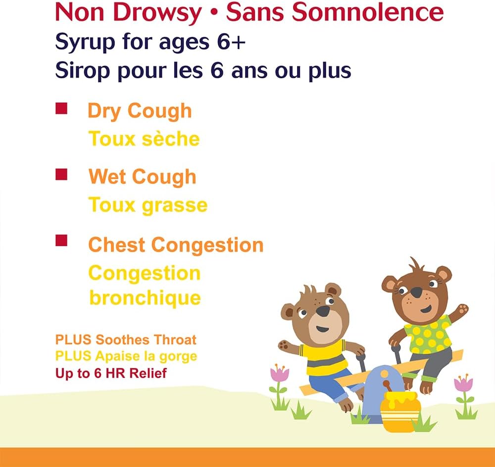 BUCKLEY'S JACK & JILL 儿童蜂蜜止咳感冒糖浆，115毫升