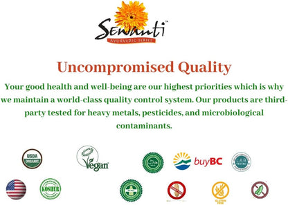 Sewanti Organic Amla Digest, Digestant, Laxative, rejuvenative, NPN 80065069, 60 Vegan High Potency Extract Capsules, 500mg